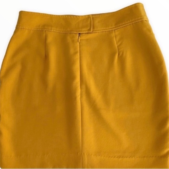 Forever 21 XXI Yellow Skirt Sz L - Picture 2 of 5